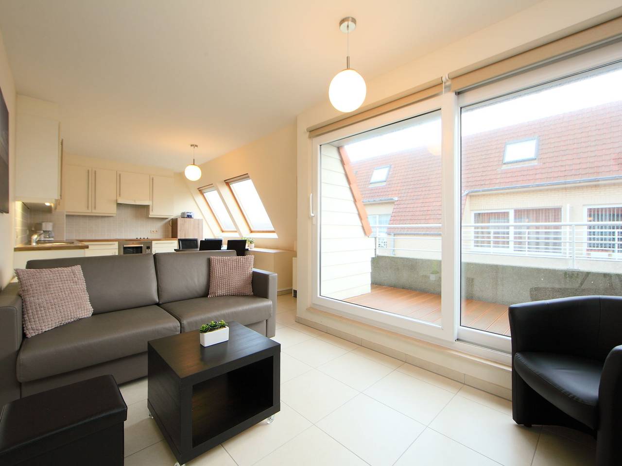 Ganze Wohnung, Havenhuys 502 with balcony in Bredene, Belgische Küste
