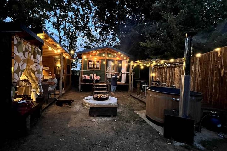 Cabane en bois pour 4 personnes