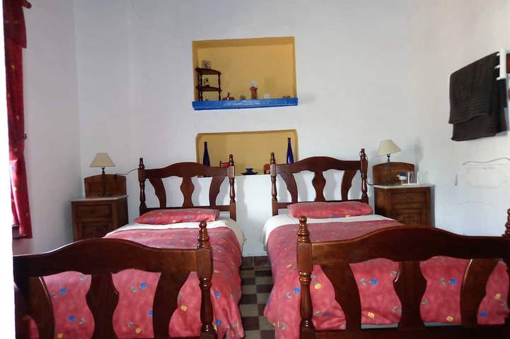 Traditionelle spanische Villa in Comares mit Pool und toller Aussicht in Comares, Cordillera Penibética