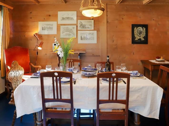 Gîte pour 6 personnes, avec terrasse et vue à Saanen - 2