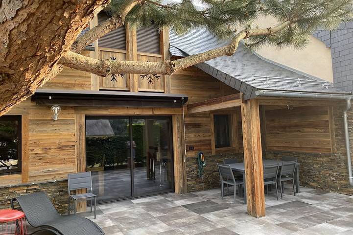 Chalet pour 6 personnes, avec Terrasse et Jardin