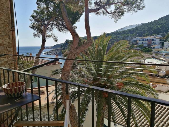 Ferienwohnung für 4 Personen, mit Balkon in Tamariu