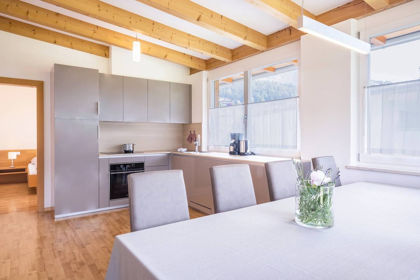 Entire apartment, Kronsun Glück Apartment 100 m² at Kronplatz Valley Station with 3 Separate Bedrooms in Percha, Kronplatz