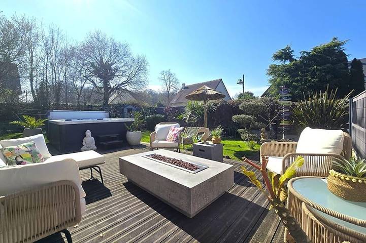 Lodge pour 8 personnes, avec jardin et jacuzzi - 1