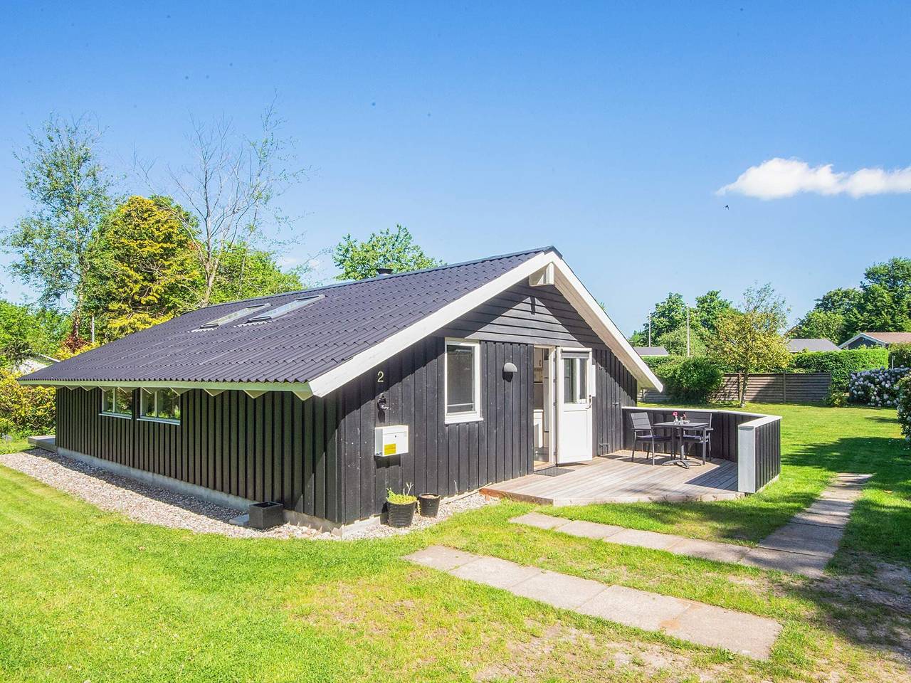Tilbaketrukket oase i Hvidbjerg in Børkop , Little Belt