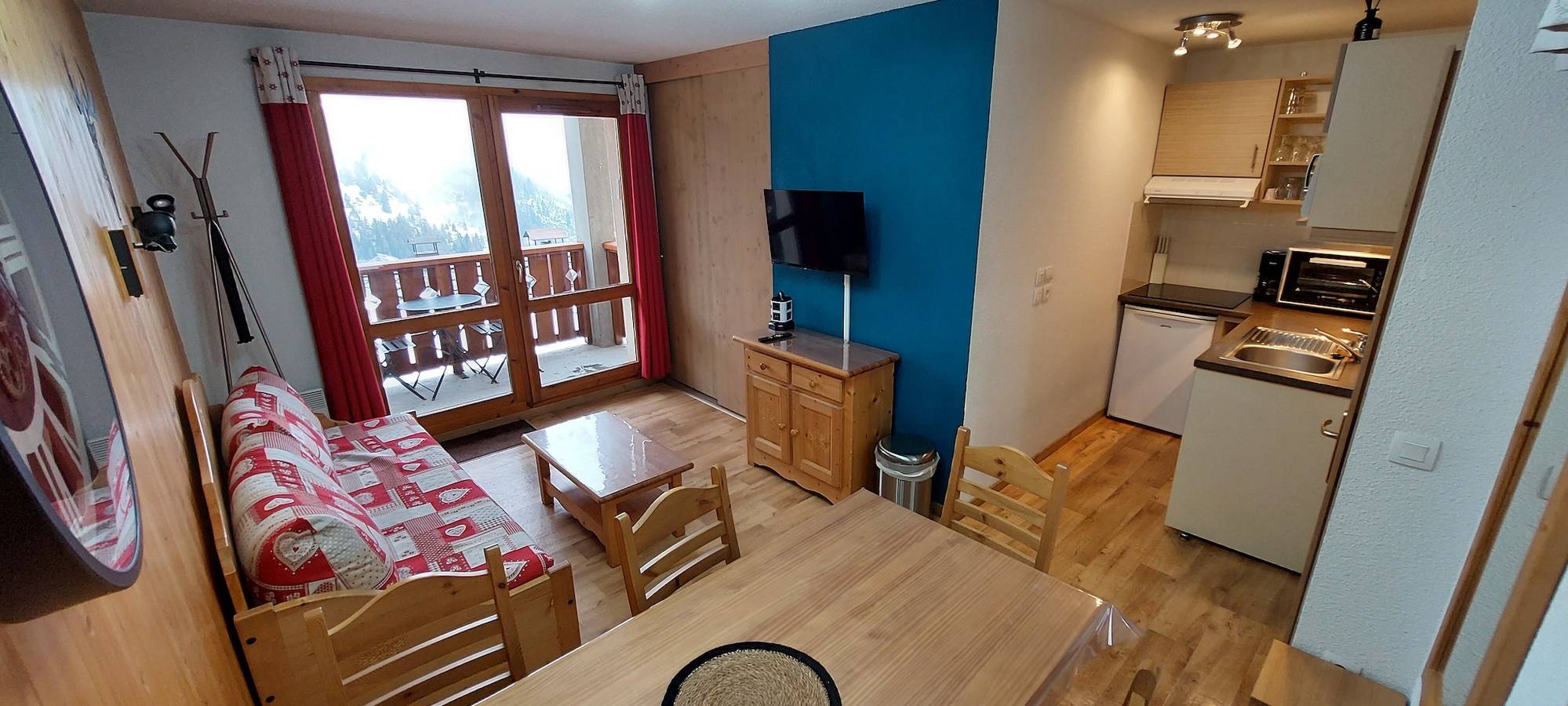 Appartement entier, Appartement "Valmeinier 1800" aux pieds des pistes et piscine chauffée in Valmeinier, Région de Saint-Jean-de-Maurienne