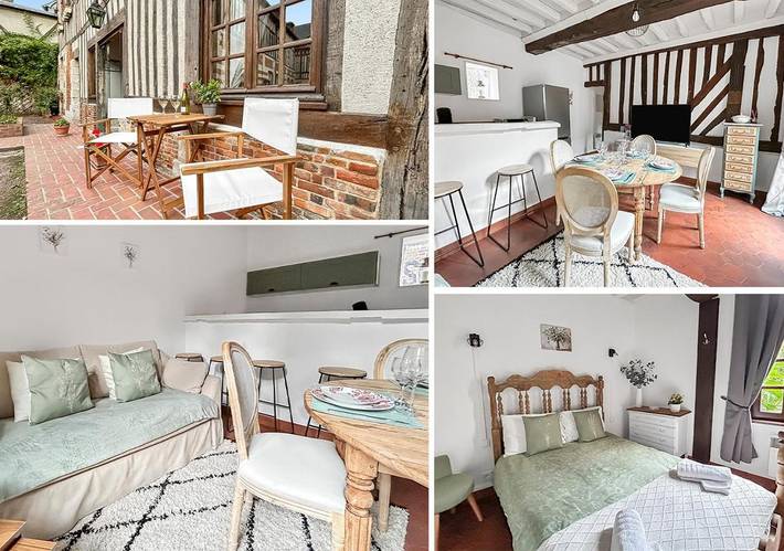 Gîte pour 2 personnes, avec terrasse dans Office De Tourisme De Pont Audemer - 2