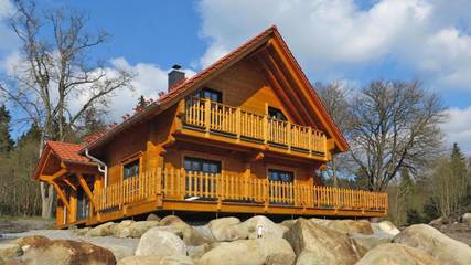 Ferienhaus für 5 Personen, mit Balkon/Terrasse und Terrasse in Schierke