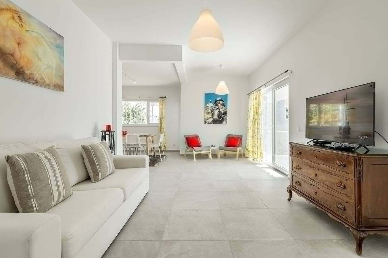 Casa de vacaciones para 8 personas con terraza in Alporchinhos, Porches