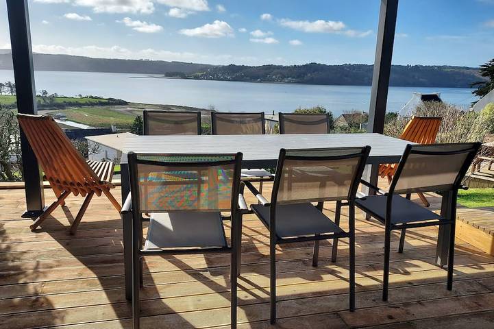 Location de vacances pour 9 personnes, avec Jacuzzi ainsi que Terrasse et Jardin à Hôpital-Camfrout - 2