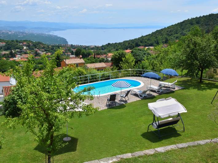 Ferienhaus für 5 Personen, mit Garten und Terrasse in Opatija Riviera