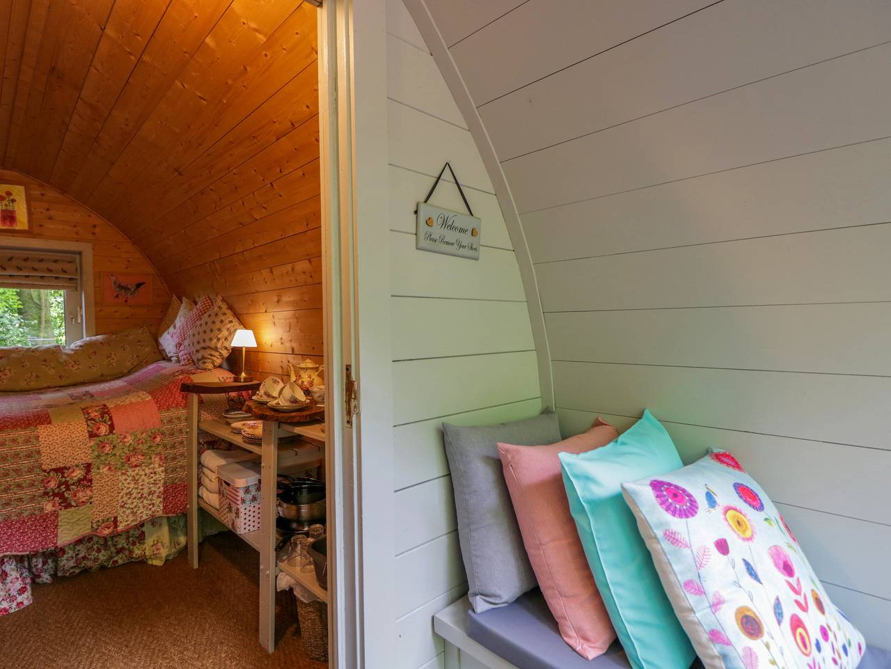 Bluebell Glamping Pod in Hampshire