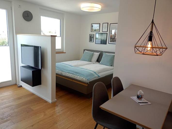 Ferienwohnung für 2 Personen, mit Terrasse und Ausblick in Utzstetten - 3
