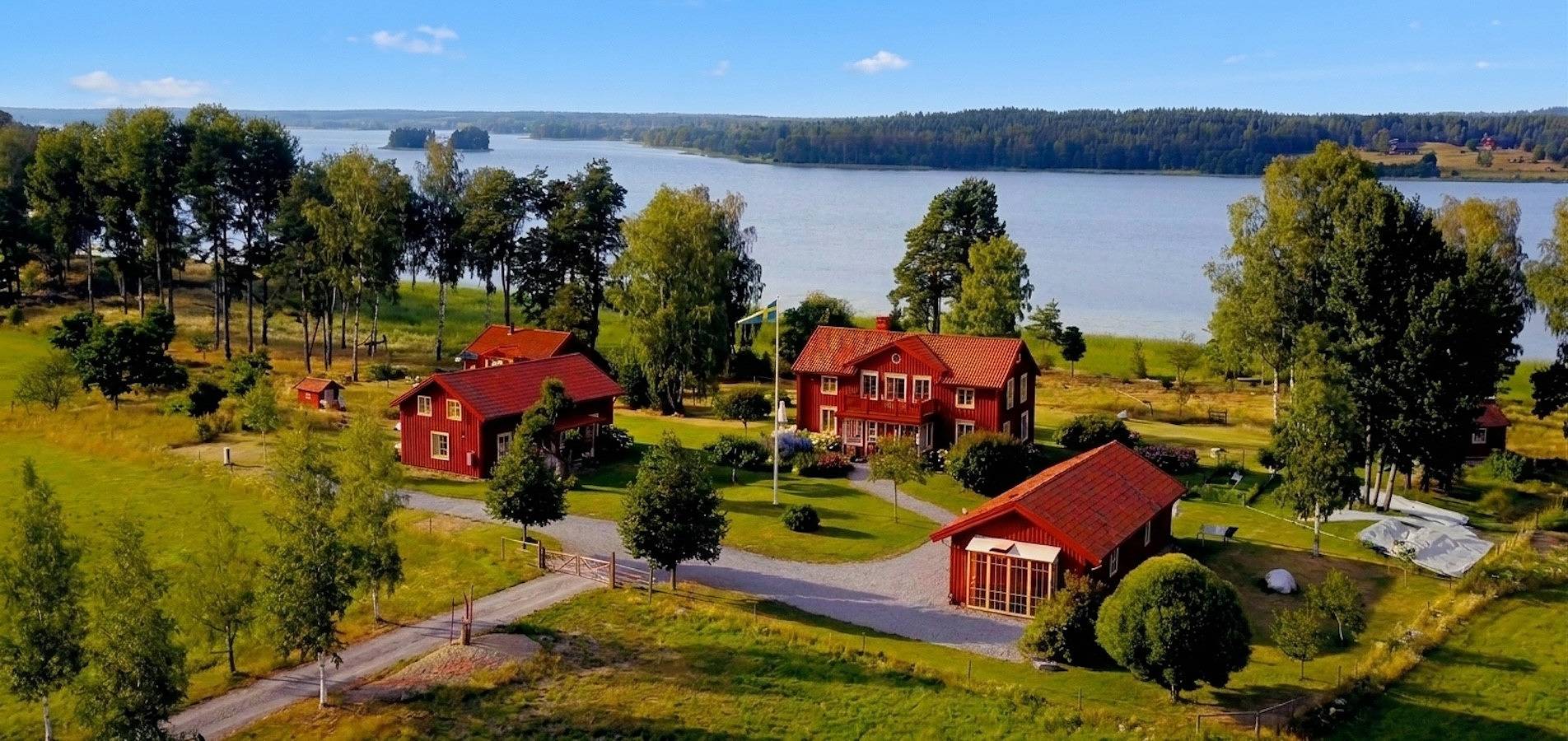 Traumurlaub am See auf einem Herrengut in Sörmland in Gnesta, Schwedische Ostsee