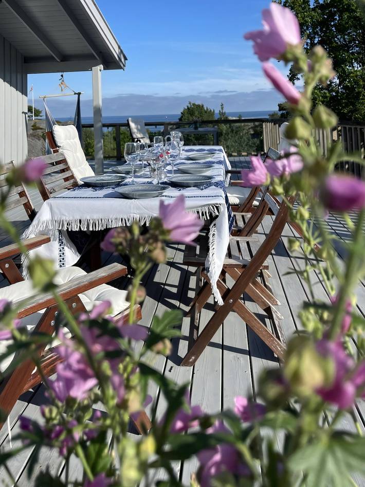 Cottage für 8 Personen mit Meerblick in Lillesand