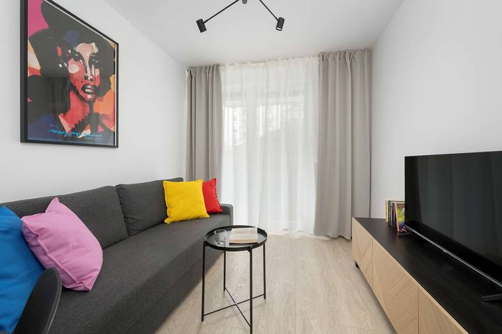 Apartamento entero, Comfortable Apartment with Terrace | Private Parking in Breslavia, Lower Silesia