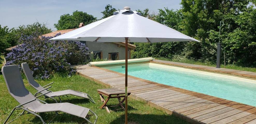 Chambre d’hôte pour 9 personnes, avec vue ainsi que jardin et piscine, adapté aux familles dans Haute-Garonne - 4