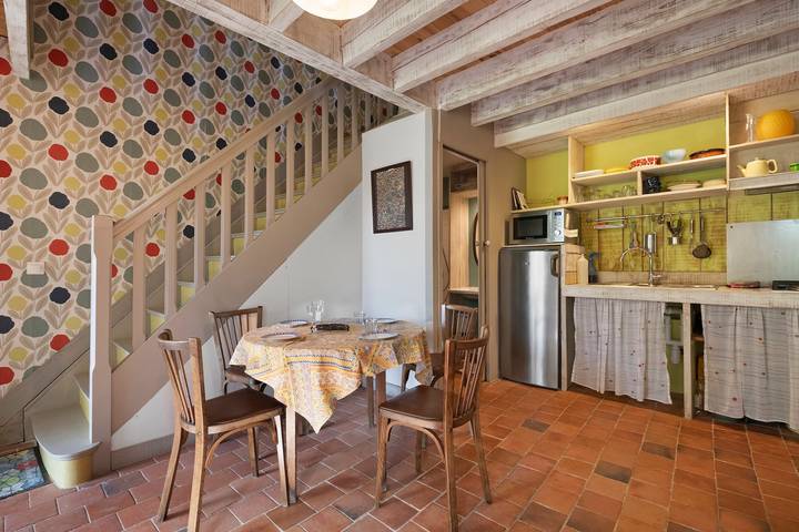 Casa BiâO Petitgîte con terraza, jardín compartidos y Wi-Fi in Bretteville-sur-Ay, Coutances y alrededores