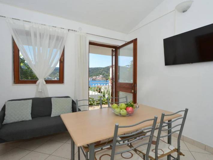 Apartament wakacyjny dla 4 osób, z balkon, zwierzęta dozwolone w Marina