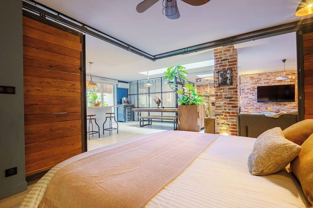 Appartement entier, Modern loft - Nice - With parking - Air conditioning -Garden in Nice, Côte méditerranéenne (France)