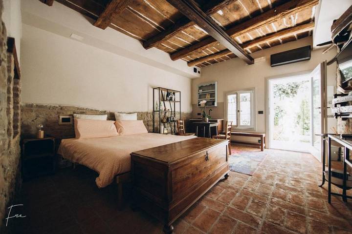 Casa vacanza per 3 persone, con Terrazza e Giardino nonché Panorama a Monte San Pietro