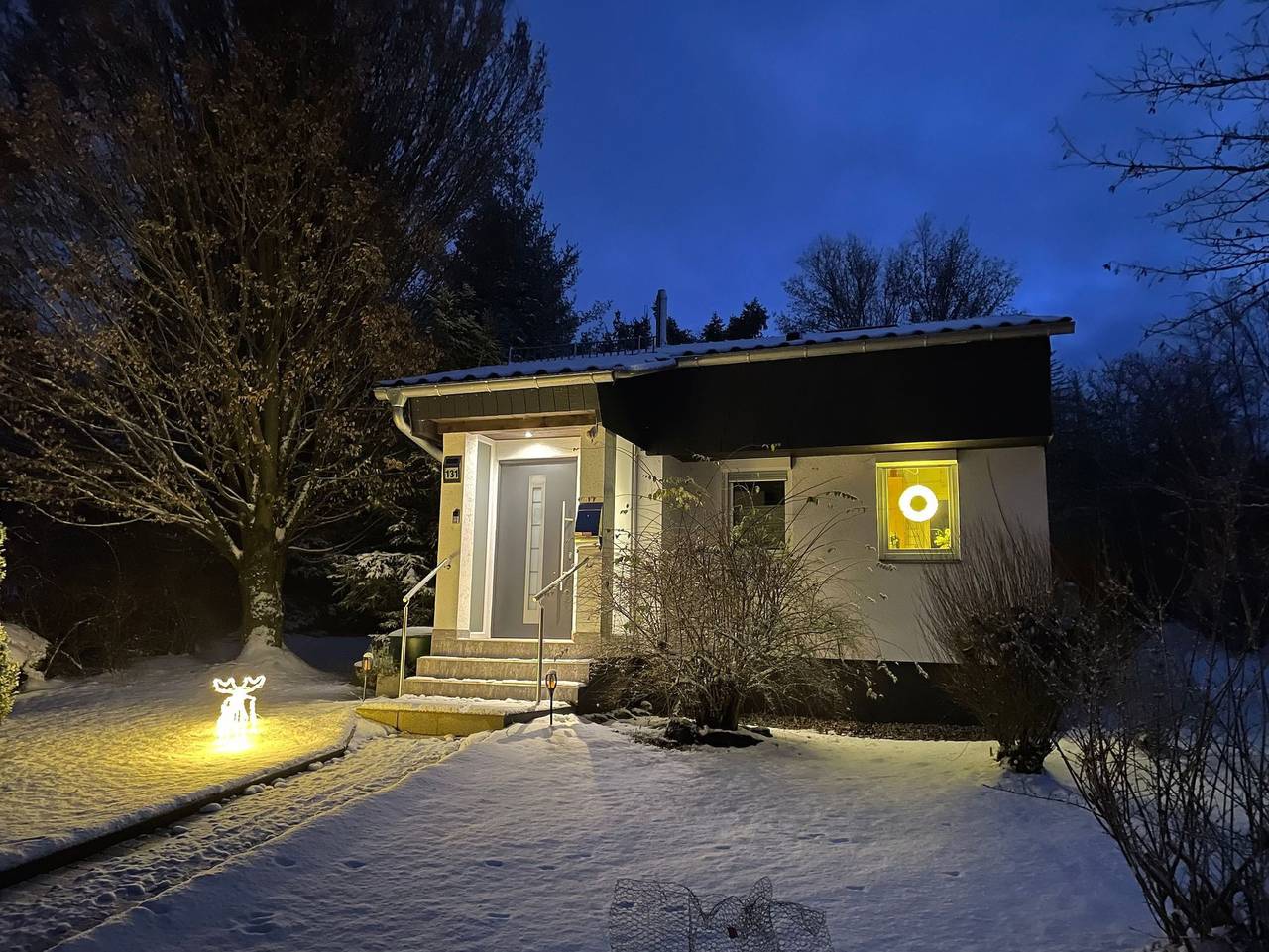 Ferienhaus Auszeit in Lichtenberg am See mit Kamin, Sauna - komfortables Ferienhaus in Lichtenberg max. 4 Personen in Lichtenberg (Oberfranken), Landkreis Hof