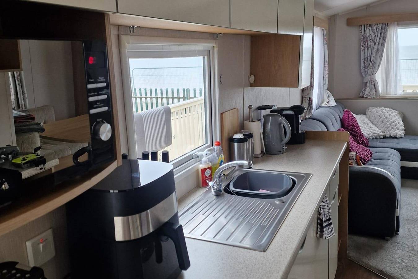 Lodge für 6 Personen mit Balkon in Rhyl, Conwy und Umgebung