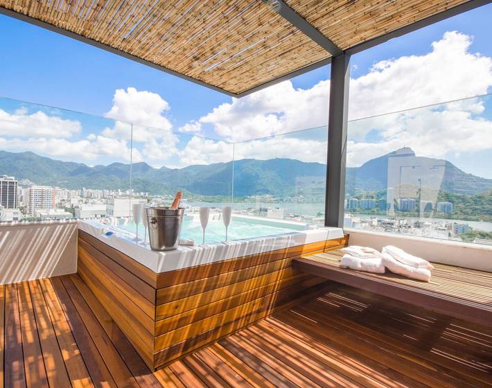 Ferielejlighed for 4 personer, med have i Rio de Janeiro