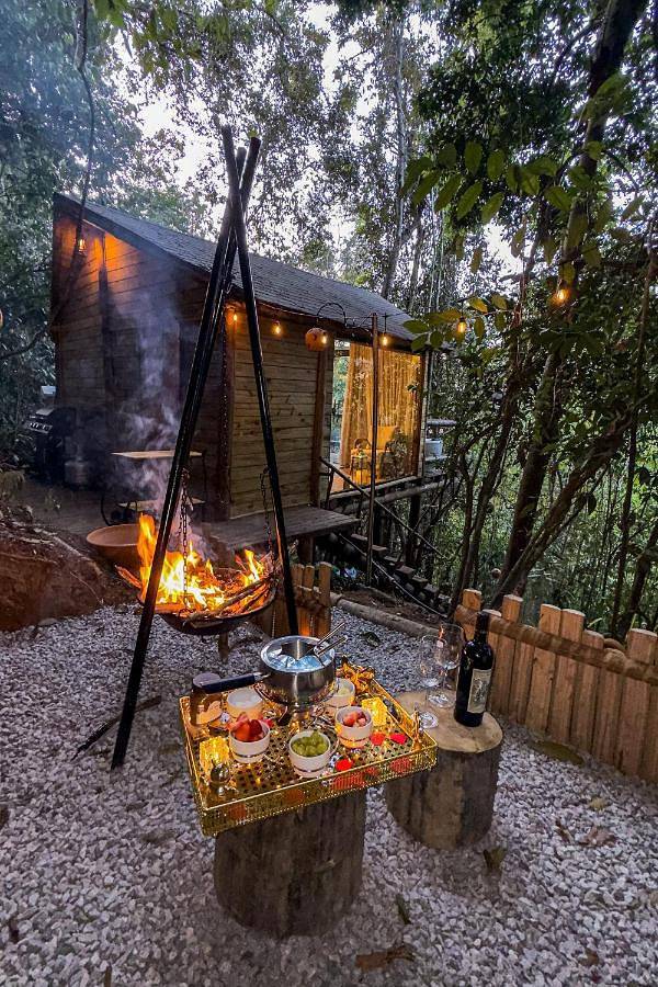 Casas e apartamentos de temporada para 2 pessoas, com sauna e jardim e ainda jacuzzi em Guaramiranga