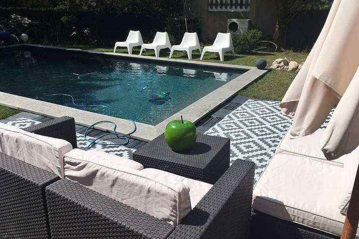 Ferienhaus für 6 Personen, mit Terrasse und Garten