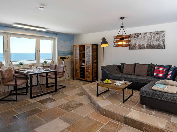 Ferienwohnung für 4 Personen, mit Seeblick und Sauna sowie Balkon, mit Haustier - 1