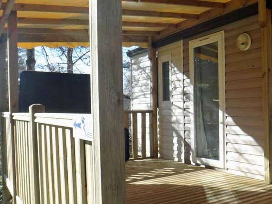 Camping Moulin de David - Mobilheim 6 personen - Evolution 31 - 3 Schlafzimmer (Samstag bis Samstag) in Gaugeac, Périgord Pourpre