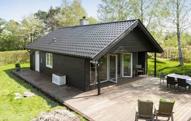 Ferienhaus für 4 Personen, mit Terrasse und Garten, mit Haustier an der Kattegat Küste