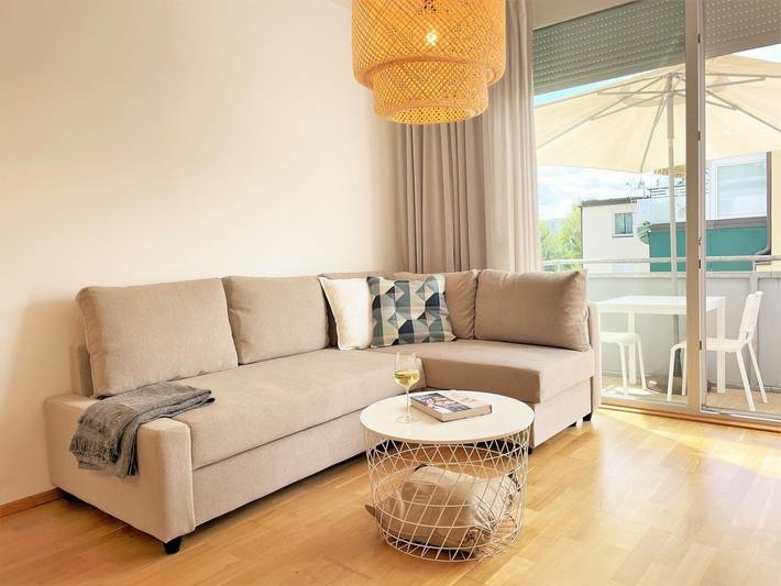 Studio für 2 Personen, mit Balkon - 1