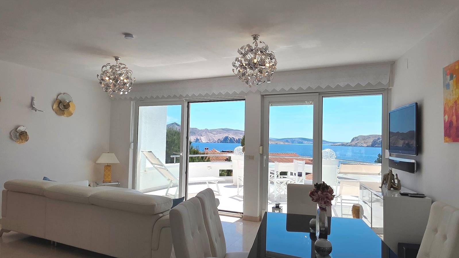 Appartement entier, Apartment No. 6 Ecstasy - with Sea View in Baška, Krk