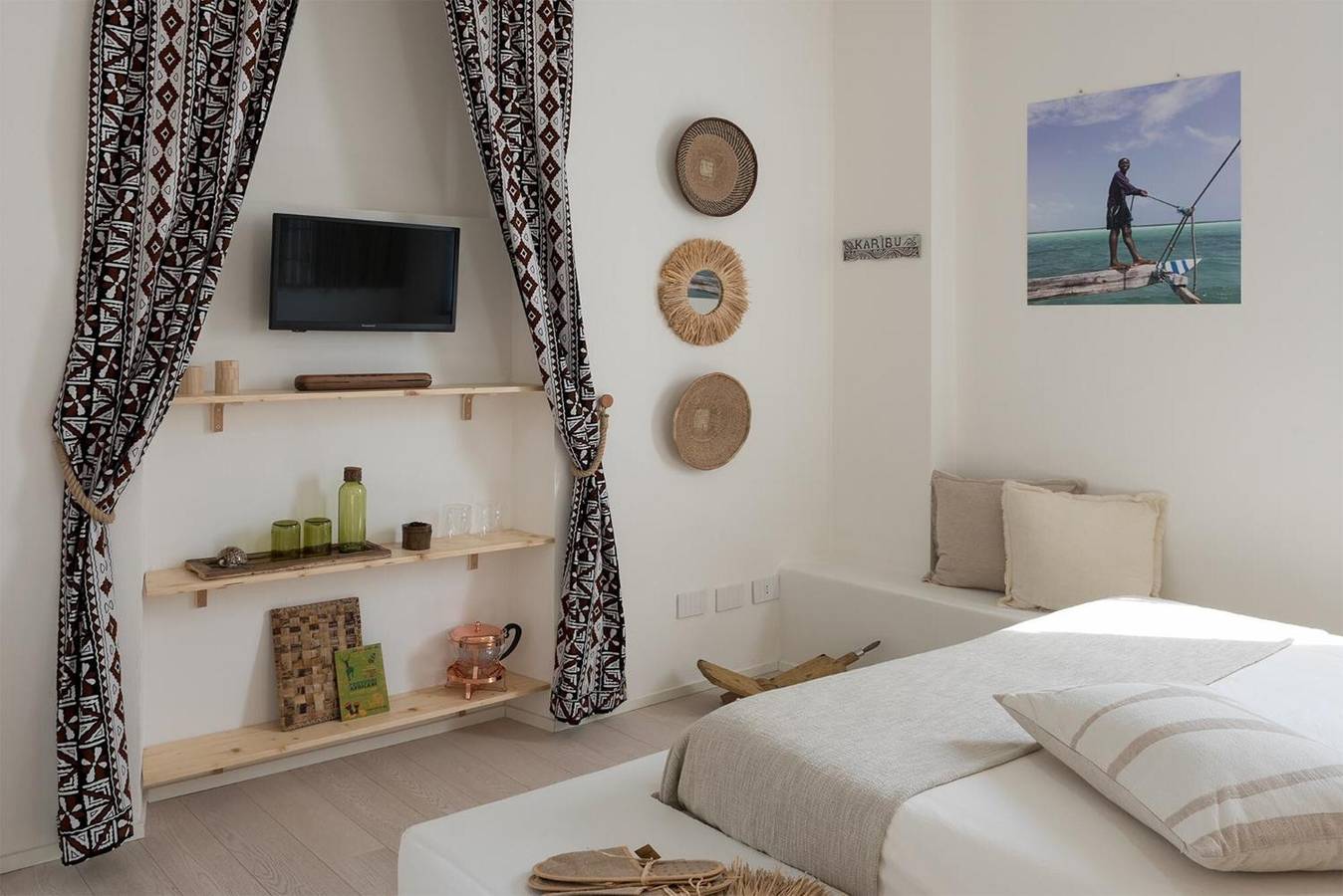 Zimmer 'Sharazad' mit Bergblick, Gemeinschaftsterrasse und Wlan in Lurate Caccivio, Como Provinz