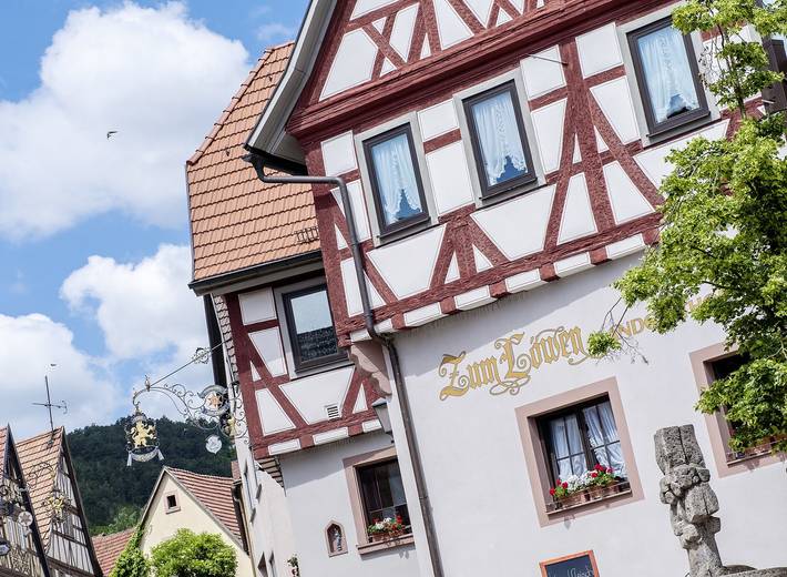 Landhotel Löwen - Loft in Erlabrunn, Fränkisches Weinland