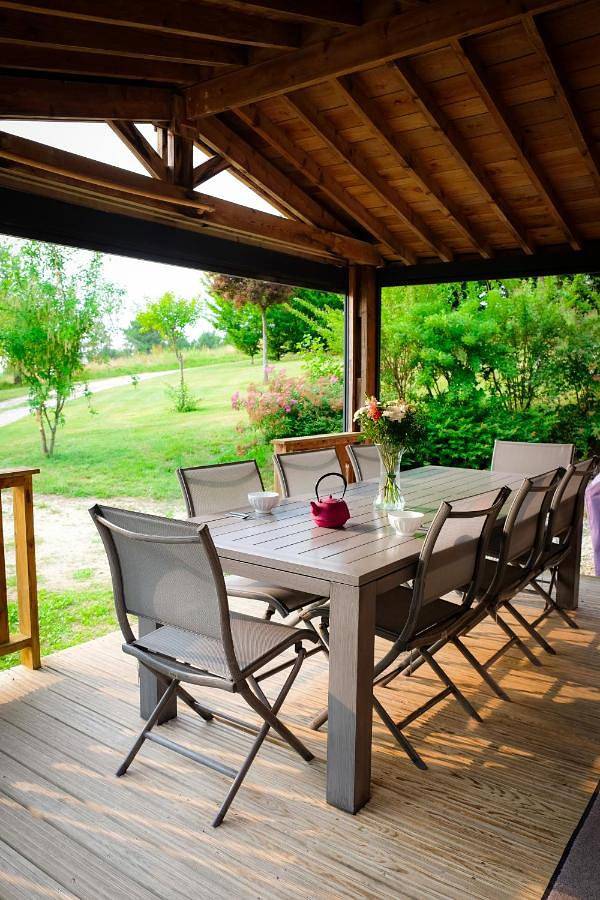 Gîte pour 8 personnes, avec piscine ainsi que jardin et vue à Marquay - 3