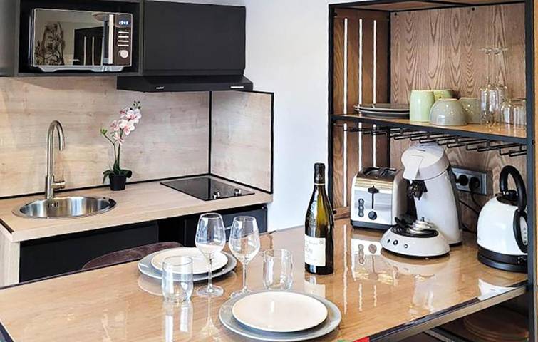 Location de vacances pour 2 personnes, avec jardin ainsi que piscine et jacuzzi à Jonquerettes - 3