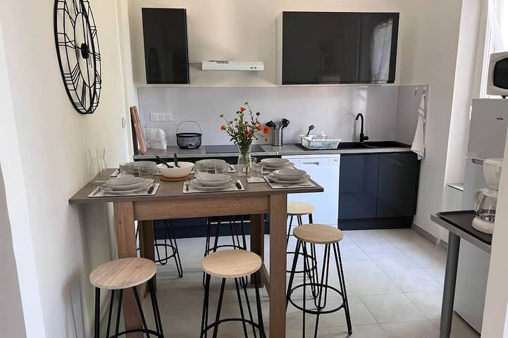 Casa de vacaciones para 6 personas, con terraza y jardín - 1