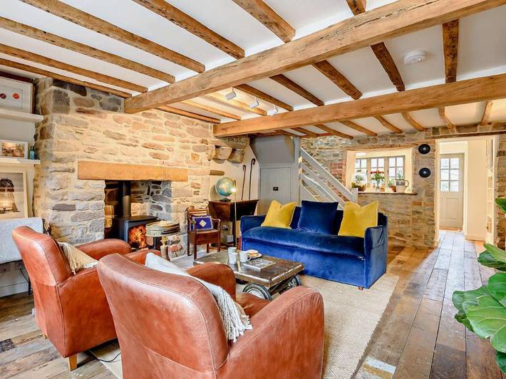 Holiday rental for 4 people, with garden, with pets in Hay-on-Wye