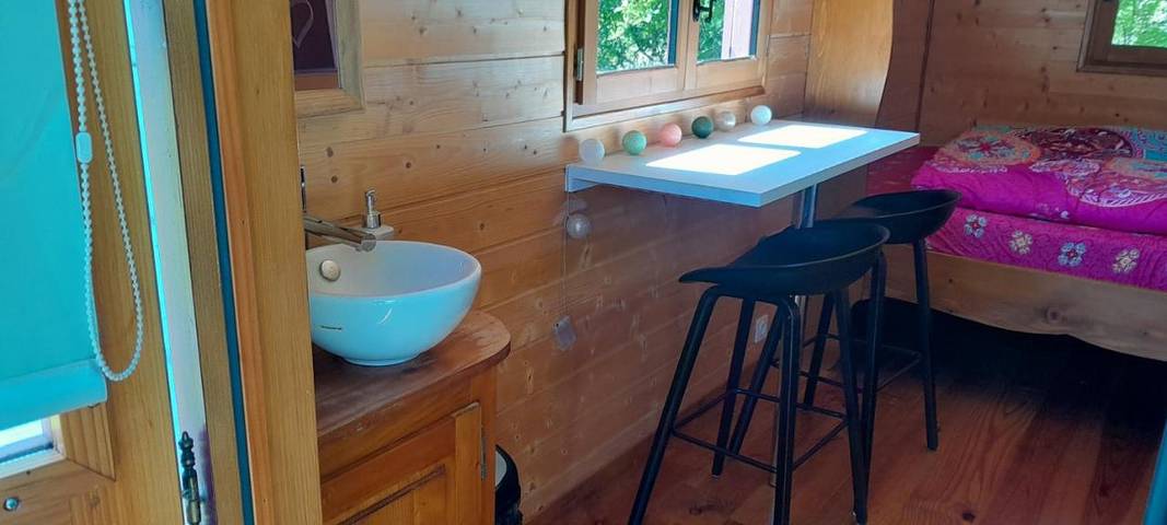 Tente pour 2 personnes, avec jardin ainsi que terrasse et piscine dans Côte-d'Or - 4