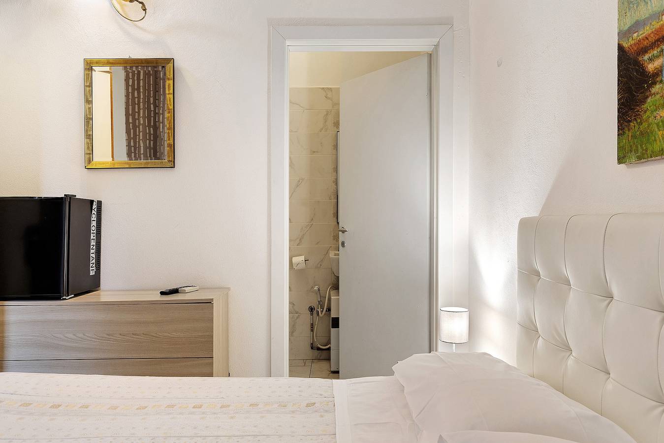 Zimmer Girasole – Doppelzimmer mit Gemeinschaftsgarten, Wlan und Klimaanlage in Prato, Prato Provinz