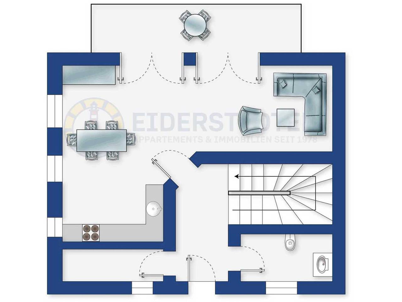 Haushälfte 2a in Böhl (St. Peter-Ording), St. Peter-Ording