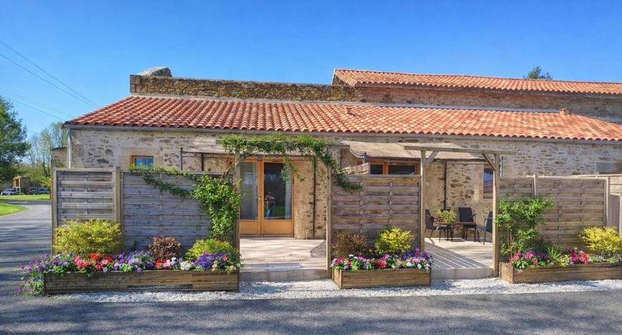 Maison de vacances pour 4 personnes, avec terrasse