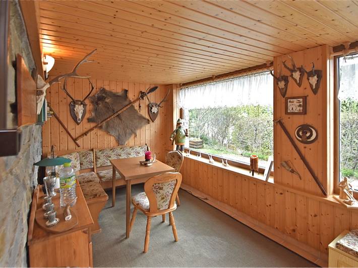 Ferienhaus für 5 Personen, mit Balkon und Terrasse sowie Garten und Sauna im Erzgebirge