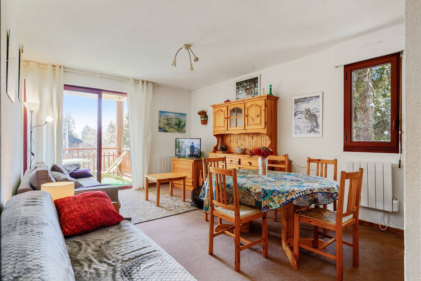 Apartamento entero, Apartamento montaña en Bolquère, 57m², vista montaña, balcón in Bolquère, Parque Natural Regional de los Pirineos Catalanes