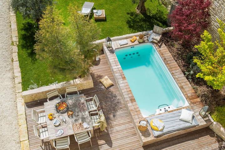 Maison d’hôte pour 2 personnes, avec vue et jardin ainsi que terrasse et piscine - 1