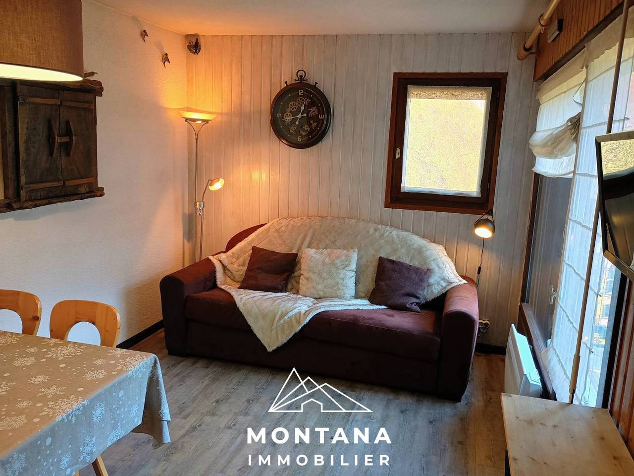 Entire studio, Comfortable studio for 4 in Grand-Bornand with balcony and garage in Le Grand-Bornand, Annecy region