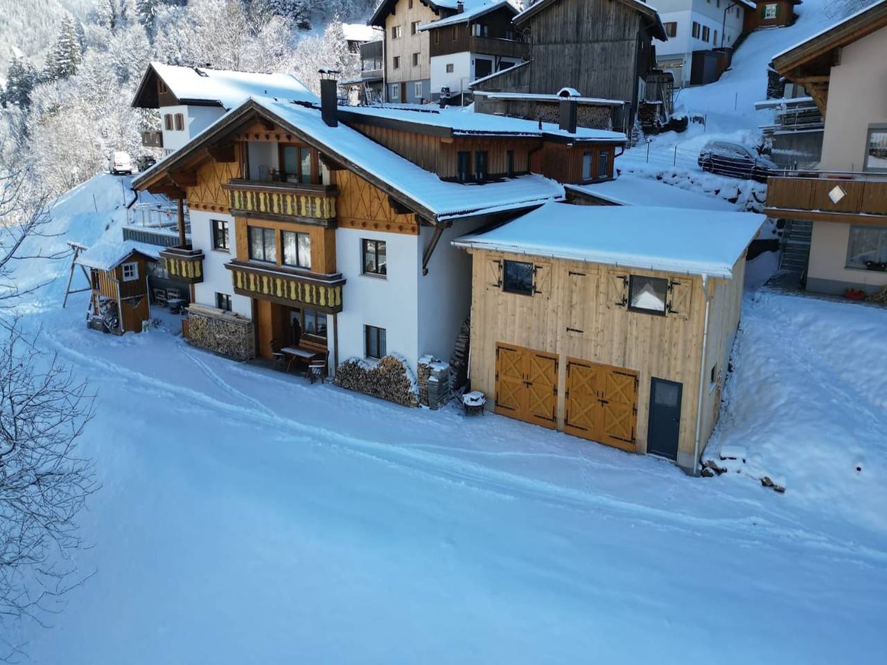 Ganze Wohnung, Wohnung in Silbertal nahe Skilift in Silbertal, Schruns-Tschagguns